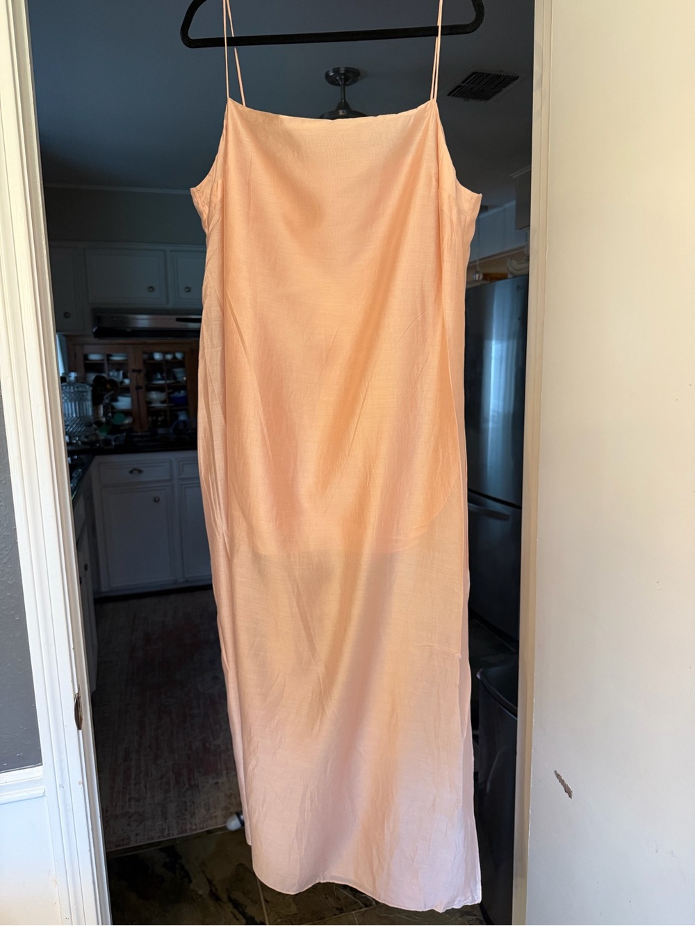 H&M Blush-Peach Slip Dress